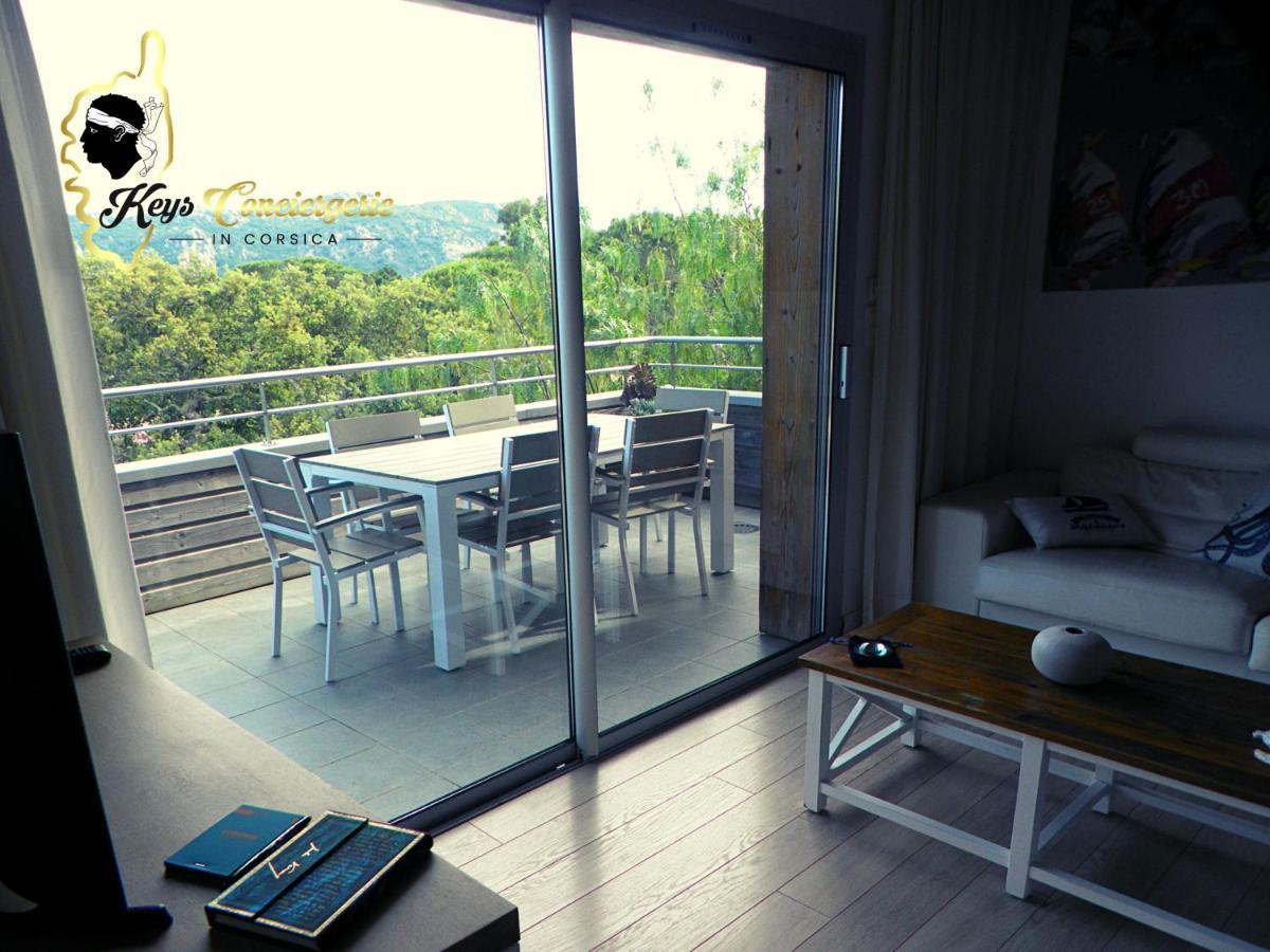 Residence Cala Sultana N62 - 4 Pers Avec Piscine Chauffee- Acces Prive A La Plage De Santa Giulia Porto-Vecchio  Luaran gambar