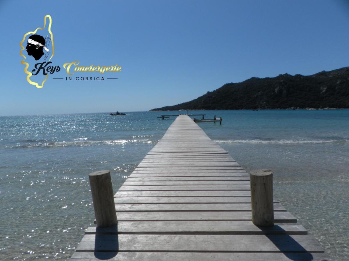Residence Cala Sultana N62 - 4 Pers Avec Piscine Chauffee- Acces Prive A La Plage De Santa Giulia Porto-Vecchio  Luaran gambar