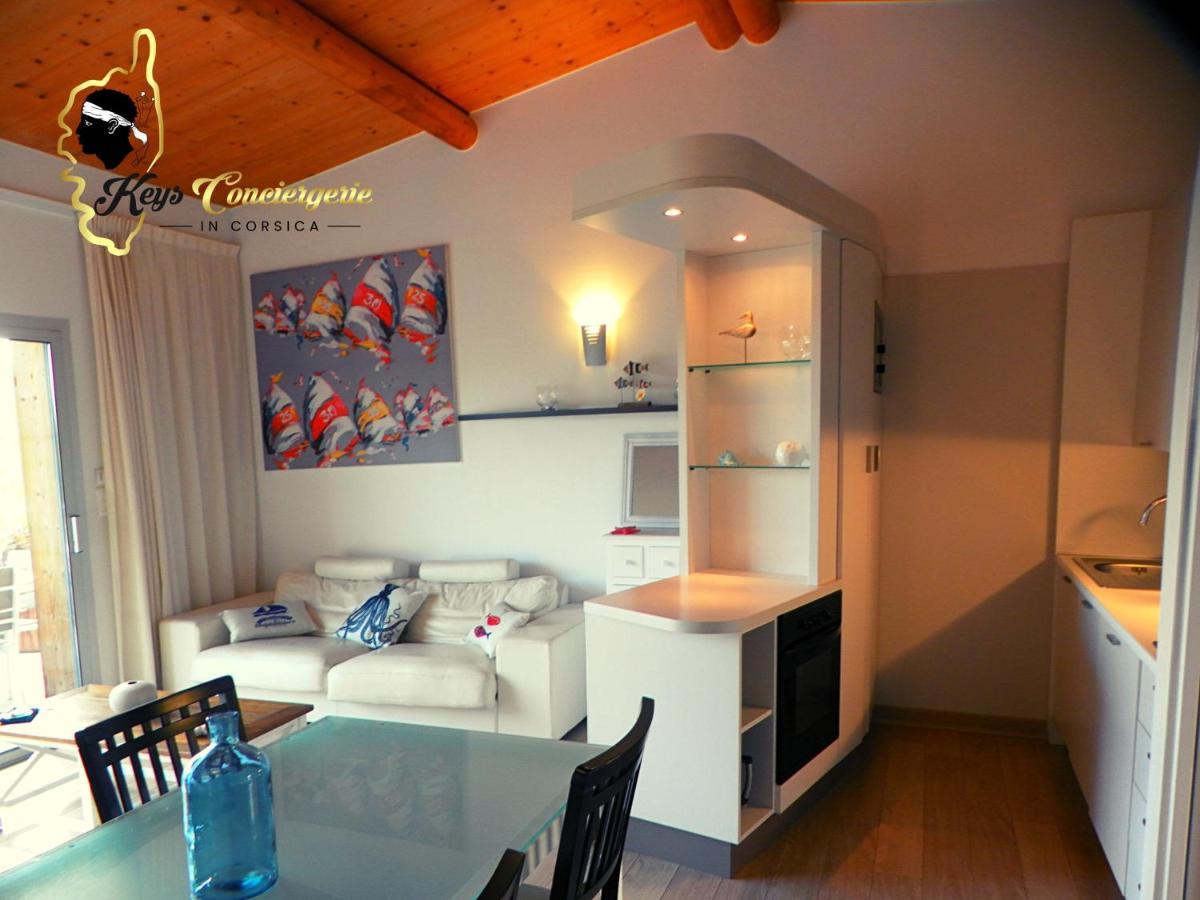 Residence Cala Sultana N62 - 4 Pers Avec Piscine Chauffee- Acces Prive A La Plage De Santa Giulia Porto-Vecchio  Luaran gambar