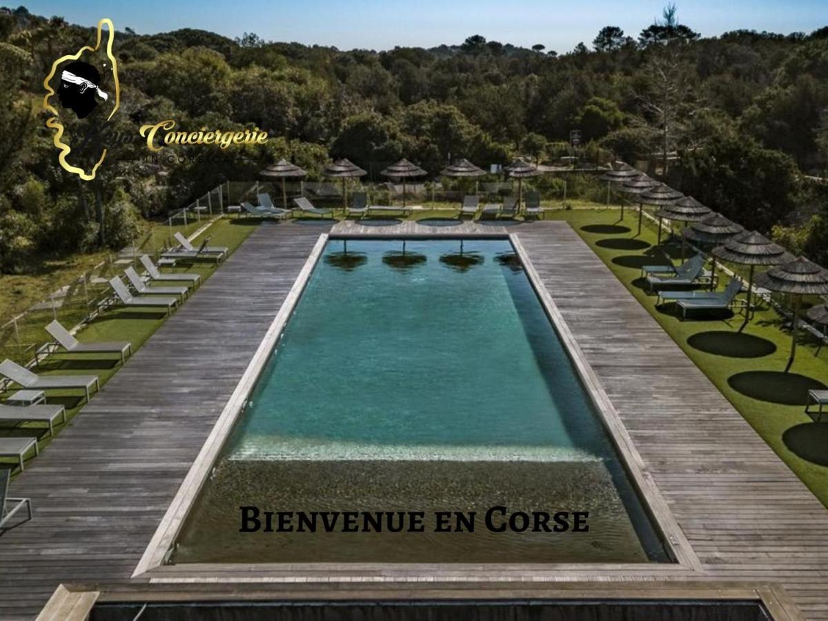 Residence Cala Sultana N62 - 4 Pers Avec Piscine Chauffee- Acces Prive A La Plage De Santa Giulia Porto-Vecchio  Luaran gambar