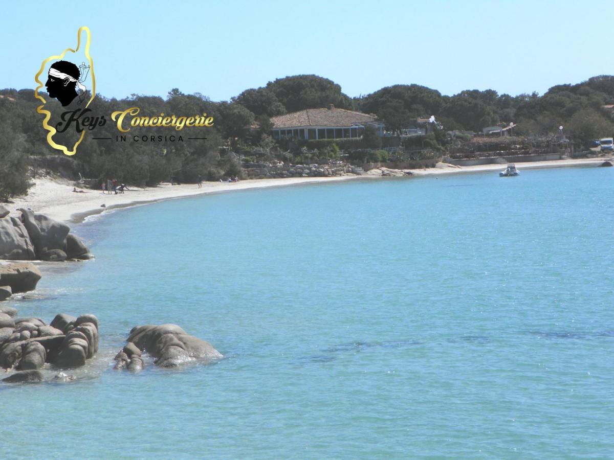 Residence Cala Sultana N62 - 4 Pers Avec Piscine Chauffee- Acces Prive A La Plage De Santa Giulia Porto-Vecchio  Luaran gambar