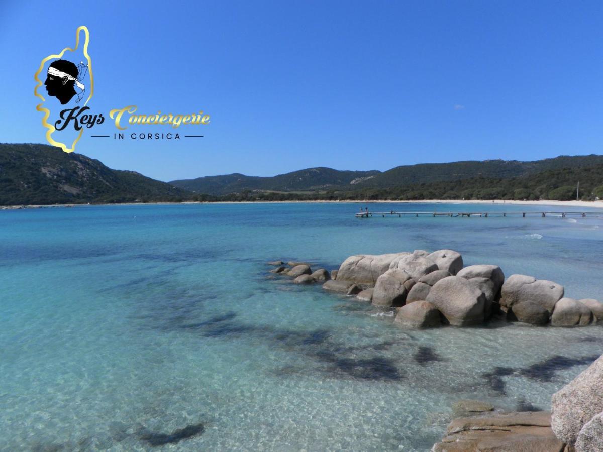 Residence Cala Sultana N62 - 4 Pers Avec Piscine Chauffee- Acces Prive A La Plage De Santa Giulia Porto-Vecchio  Luaran gambar