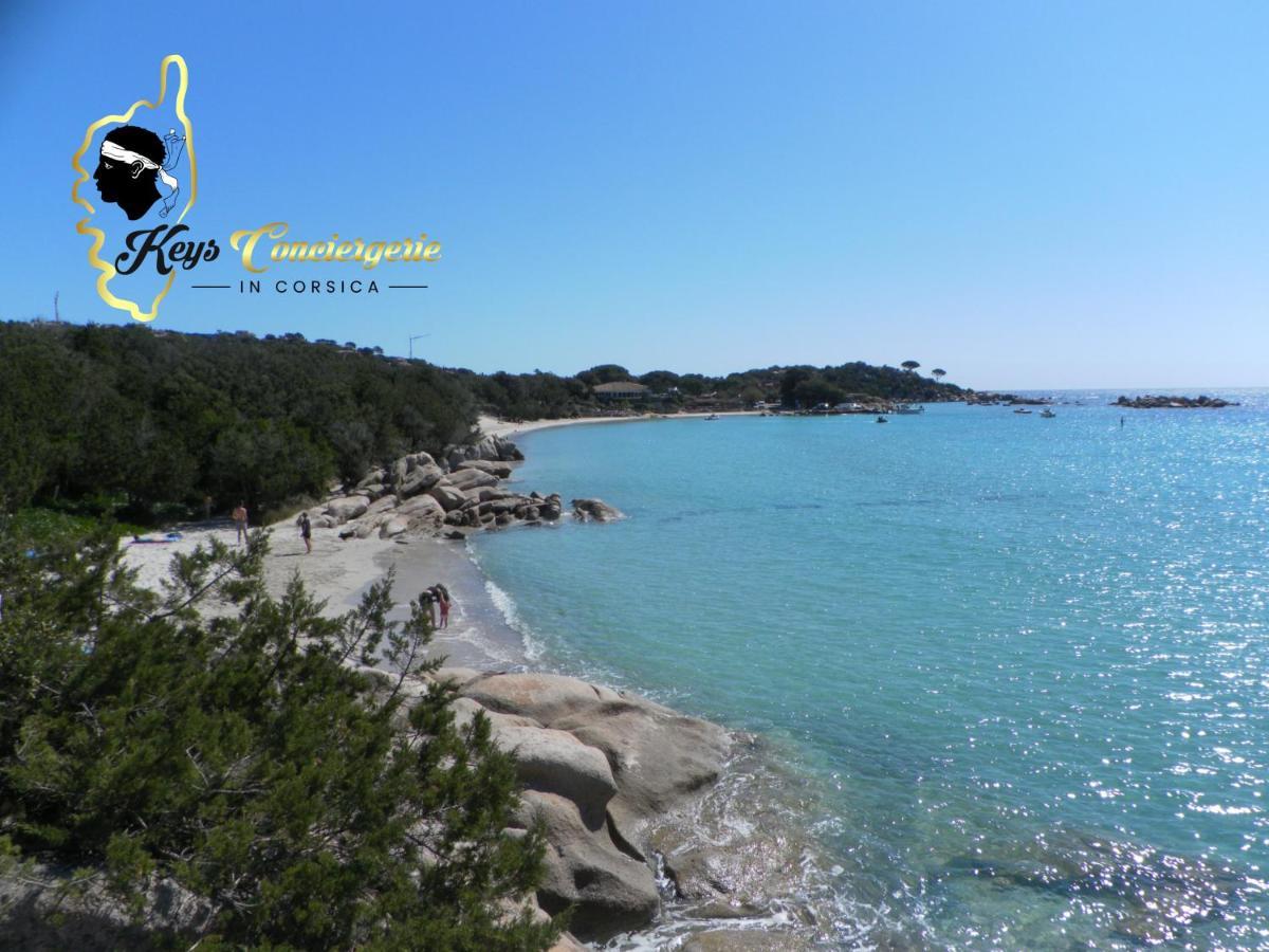 Residence Cala Sultana N62 - 4 Pers Avec Piscine Chauffee- Acces Prive A La Plage De Santa Giulia Porto-Vecchio  Luaran gambar